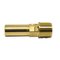 Brass threaded adaptor JG Serie: MW BSPT